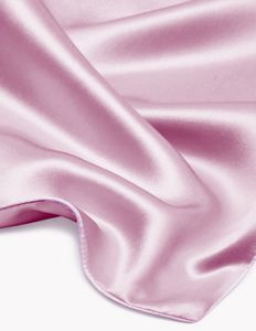 Zijden Kussensloop inSilk Collection, Kleur Roze, Afmeting 60 x 70 cm