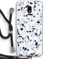Terrazzo N°1: Samsung Galaxy J3 (2017) Transparant Hoesje met koord