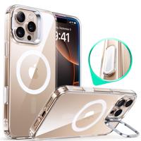 iPhone 16 Pro HaloLock Classic Hybrid Case (Camera Control, Stash Stand) Clear