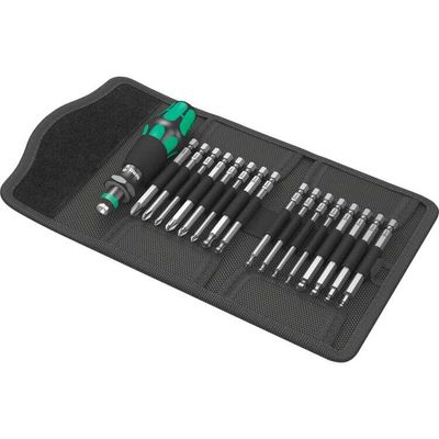 Wera Kraftform Kompakt 60 KK, 17-delig dopsleutel
