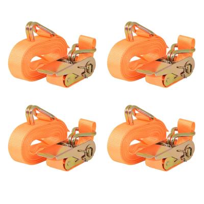 Spanbanden 0,4 ton 6mx25mm oranje 4 st