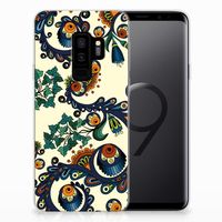 Siliconen Hoesje Samsung Galaxy S9 Plus Barok Flower