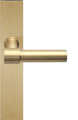 Formani deurkruk Piet Boon ONE PBL20P236SFC op schild - PVD mat goud