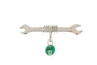 Bahco Steeksleutel | met veiligheidsveer | verchroomd | lengte 122 mm | 6 mm x 7 mm - TAH6M-6-7