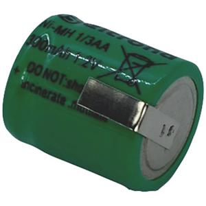 Beltrona 1/3AA Speciale oplaadbare batterij 1/3 AA Z-soldeerlip NiMH 1.2 V 300 mAh