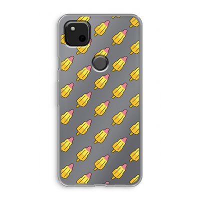 Waterijsjes: Google Pixel 4a Transparant Hoesje