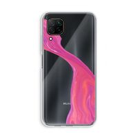 Paarse stroom: Huawei P40 Lite Transparant Hoesje Paarse stroom: Huawei P40 Lite Transparant Hoesje