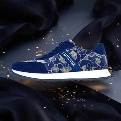 Blue Current Runner Lureaux - Handgemaakte Nette Schoenen Voor Heren