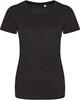 Just Cool JT001F Women´s Tri-Blend T - Solid Black - S