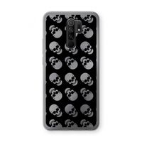 Musketon Skulls: Xiaomi Redmi 9 Transparant Hoesje