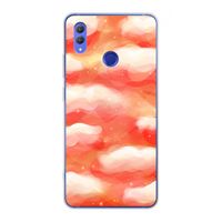 Lichte Wolken: Honor Note 10 Transparant Hoesje
