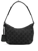 Gucci petit sac porté épaule Horsebit - Noir - thumbnail