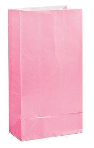 Papieren Giftbags Pink (12st)