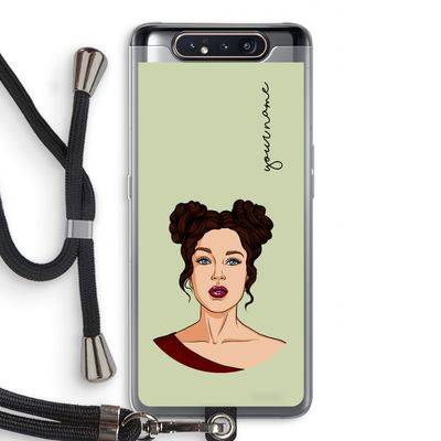 Pop-Art Creator: Samsung Galaxy A80 Transparant Hoesje met koord