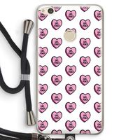 GIRL POWER: Huawei Ascend P8 Lite (2017) Transparant Hoesje met koord