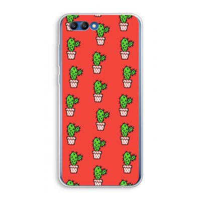 Mini cactus: Honor 10 Transparant Hoesje