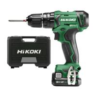 Hikoki dv12dawfz accu klopboor-schroefmachine 10,8v - 12v peak - 2.5ah - 38nm - dv12dawfz