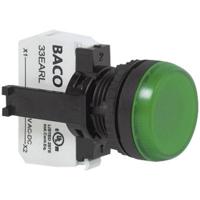 BACO L20SE50H Signaallamp Met LED-element Wit 230 V/AC 1 stuk(s)