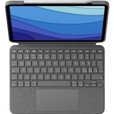 Logitech Combo Touch Grijs Smart Connector QWERTY Pan Nordic