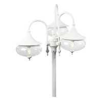Libra lantaarnpaal 3-lichts met Hercules paal wit 621-250 + 575-250