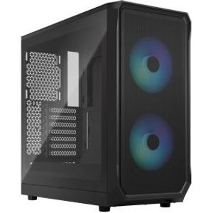 Fractal Design Focus 2 RGB Black TG Clear Tint