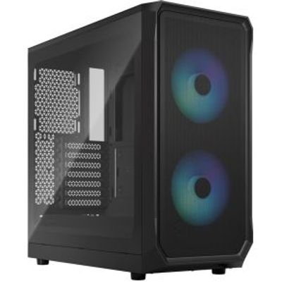 Fractal Design Focus 2 RGB Black TG Clear Tint