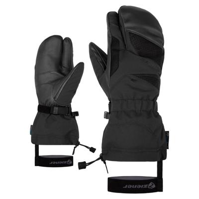 Ziener Gaikuso As® Aw 3 Vinger Handschoen Heren Black 7,5