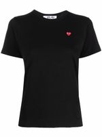 Comme Des Garçons Play t-shirt à patch logo - Noir