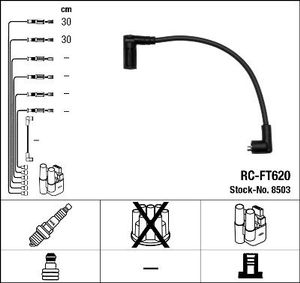 Bougiekabelset RCFT620