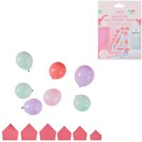 Ginger Ray ballonnen set dino 12 cm set van 49 | 20 stuks