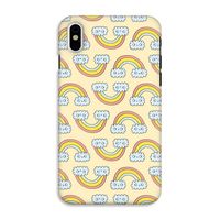 Regenboog: iPhone X Tough Case