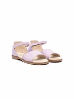 Gallucci Kids sandales en cuir verni - Violet