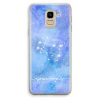 Sterrenbeeld - Licht: Samsung Galaxy J6 (2018) Transparant Hoesje
