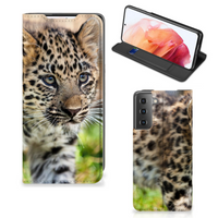 Samsung Galaxy S21 Hoesje maken Baby Luipaard