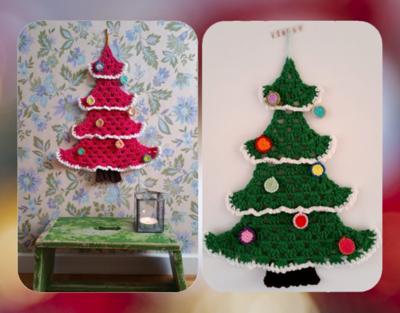 Haakpatroon byClaire Granny Kerstboom
