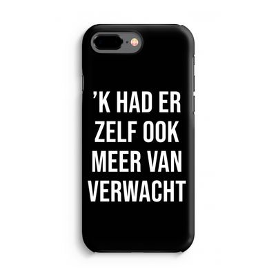 Meer verwacht - Zwart: iPhone 7 Plus Tough Case