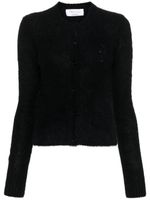 Blumarine cardigan en laine d'alpaga mélangée - Noir