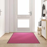Deurmat Roze en Zwart 120 x 300 cm Polyamide en PVC