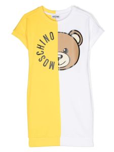 Moschino Kids robe à imprimé Teddy Bear - Jaune