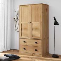 Kledingkast VIGO 90x55x170 cm massief grenenhout