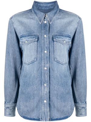 MARANT ÉTOILE chemise Tahis en jean - Bleu