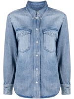 MARANT ÉTOILE chemise Tahis en jean - Bleu