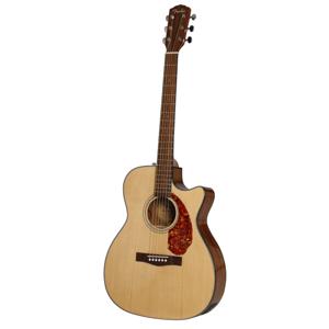 Fender Classic Design CC-140SCE Natural WN elektrisch-akoestische westerngitaar met koffer