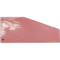 Pergamy trapezium verdeelstroken, pak van 100 stuks, roze