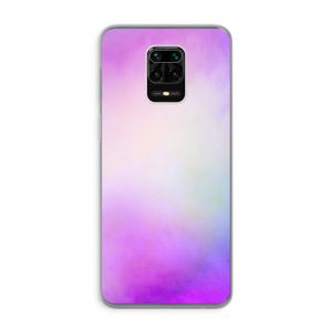 Clouds pastel: Xiaomi Redmi Note 9 Pro Transparant Hoesje