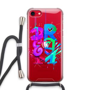 Dream: iPhone SE 2020 Transparant Hoesje met koord