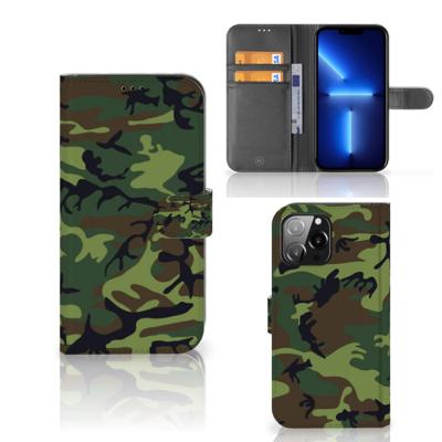 iPhone 13 Pro Max | Telefoon Hoesje | Army Dark