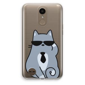 Cool cat: LG K10 (2017) Transparant Hoesje