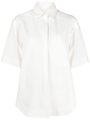 LouLou de Saison chemise Moheli à manches courtes - Blanc