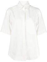 Loulou Studio chemise Moheli à manches courtes - Blanc